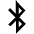 Bluetooth B Icon from Font Awesome Solid Set