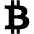 Btc Icon from Font Awesome Solid Set