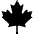 Canadian Maple Leaf Icon from Font Awesome Solid Set