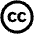 Creative Commons Icon from Font Awesome Solid Set