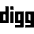 Digg Icon from Font Awesome Solid Set