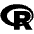 R Project Icon from Font Awesome Solid Set