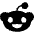 Reddit Alien Icon from Font Awesome Solid Set