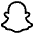 Snapchat Icon from Font Awesome Solid Set