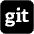 Square Git Icon from Font Awesome Solid Set