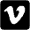 Vimeo Icon from Font Awesome Solid Set
