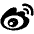 Weibo Icon from Font Awesome Solid Set