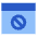 Browser Block icon - Free transparent PNG, SVG. No sign up needed.