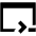Browser Code 1 Icon from Sharp Solid Set