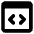 Browser Code 2 Icon from Core Solid Set