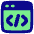 Browser Code 2 Icon from Plump Pop Set