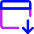 Browser Download Icon from Core Neon Set