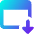 Browser Download Icon from Core Gradient Set
