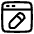 Browser Edit Icon from Plump Line Set