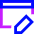 Browser Edit Icon from Sharp Neon Set