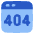 Browser Error 404 Icon from Plump Flat Set