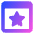 Browser Favorite Star Icon from Core Gradient Set