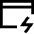 Browser Flash Icon from Sharp Line Set