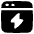 Browser Flash Icon from Plump Solid Set