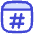 Browser Hash Icon from Flex Duo Set