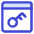 Browser Key icon - Free transparent PNG, SVG. No sign up needed.
