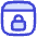 Browser Lock Icon from Flex Duo Set