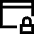 Browser Lock Icon from Sharp Line Set