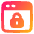 Browser Lock Icon from Plump Gradient Set