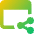 Browser Share Icon from Core Gradient Set