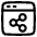 Browser Share Icon from Plump Line Set