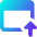 Browser Upload Icon from Core Gradient Set