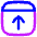 Browser Upload Icon from Flex Neon Set