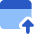 Browser Upload Icon from Core Flat Set