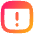 Browser Warning Icon from Flex Gradient Set | Free Download as SVG Vector and Transparent PNG | Streamline icons