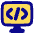Code Monitor 1 Icon from Plump Pop Set