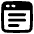 Web Browser Content Wysiwyg Icon from Plump Solid Set