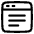 Web Browser Content Wysiwyg Icon from Plump Line Set