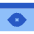 Web Browser Preview View Count Icon from Sharp Flat Set