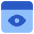 Web Browser Preview View Count Icon from Core Flat Set