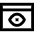Web Browser Preview View Count Icon from Sharp Line Set