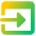 Web Browser Tab Move Icon from Core Gradient Set