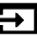 Web Browser Tab Move Icon from Sharp Solid Set
