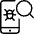 Coding Apps Website Detect Virus Smartphone Search Icon from Ultimate Light Set