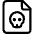 Coding Apps Website Virus Files Document Skull 1 icon - Free transparent PNG, SVG. No sign up needed.