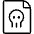 Coding Apps Website Virus Files Document Skull 1 Icon from Ultimate Light Set