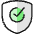 Shield Check 1 Icon from Ultimate Colors Set