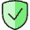 Shield Check Icon from Ultimate Colors Set