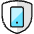 Shield Phone Icon from Ultimate Colors Set