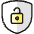 Shield Unlock Icon from Ultimate Colors Set