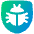 Bug Antivirus Shield Icon from Plump Gradient Set